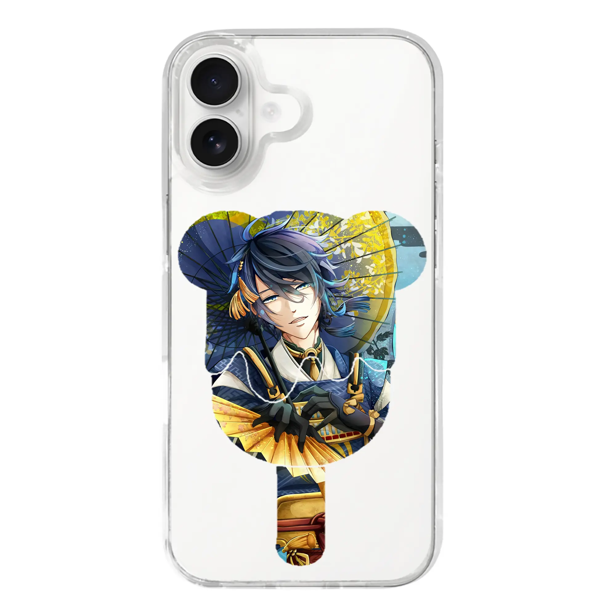 刀剣乱舞 グッズ,三日月宗近 - iPhone 17シリーズ 透明スマホケース – 薄型・耐衝撃・精密フィット保護カバー